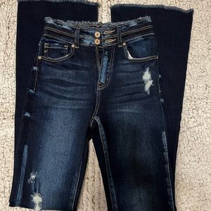 1/24 KanCan Flares Dark Denim